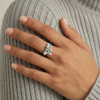 Dreamy Panda Flower Ring