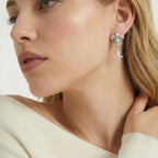 Royal Fleur Drop Earrings