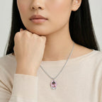 Vintage Perfume Bottle Necklace