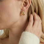 Golden Twist Studs