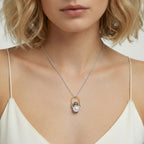 Wise Owl Pearl Necklace